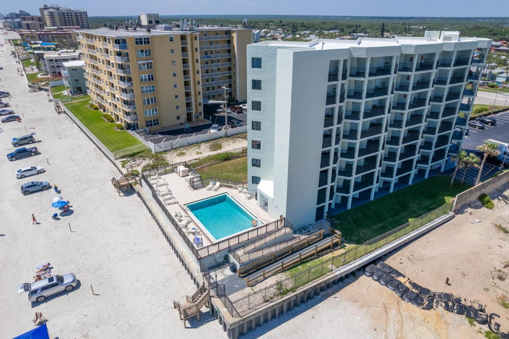 Ocean View With A Beachfront Pool At Ocean Trillium Condo ~ 403 New Smyrna Beach Exteriér fotografie