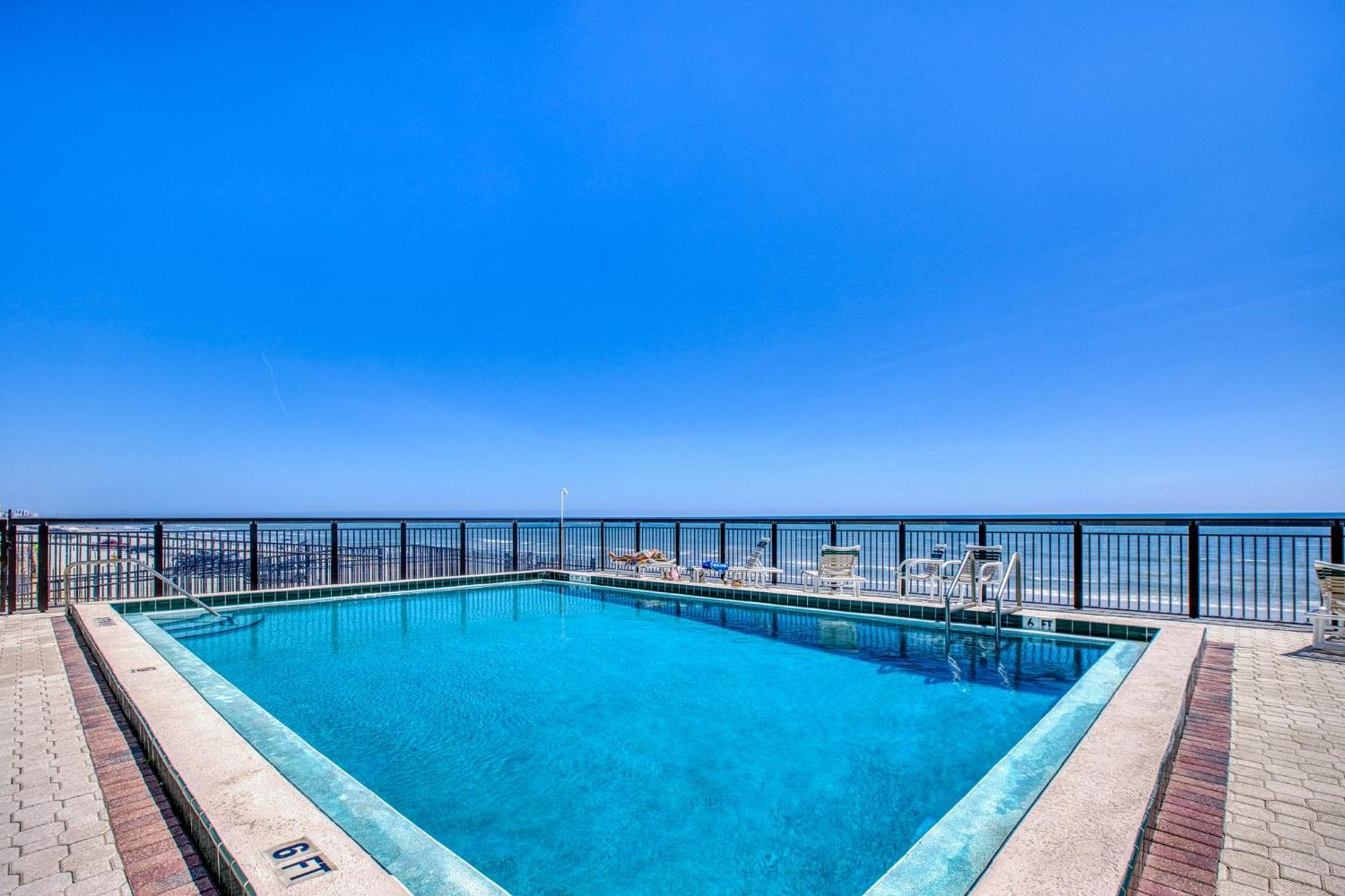 Ocean View With A Beachfront Pool At Ocean Trillium Condo ~ 403 New Smyrna Beach Exteriér fotografie